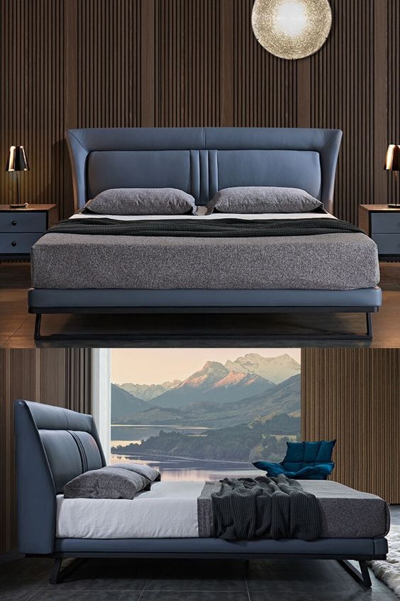 Leather Bed LB29